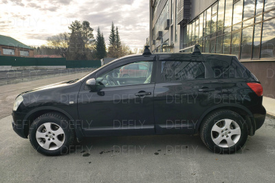 Дефлекторы окон Nissan Qashqai (J10), 2006-2013