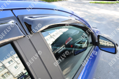 Дефлекторы окон Лада Веста, 2015-н.в., седан