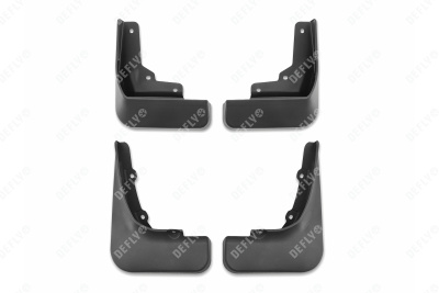 Брызговики Defly, для Haval M6, 2021-н.в., комплект 4 шт.