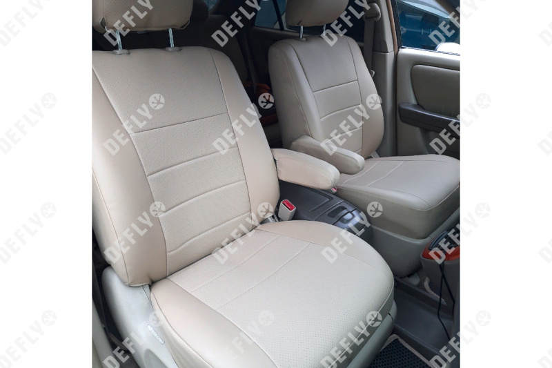 Чехлы на сиденья Lexus RX300 (XU10), 2000-2003, экокожа бежевая