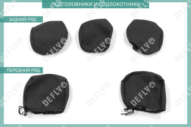 Чехлы на сиденья Kia Rio X-Line, 2017-2022, жаккард 