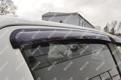 Дефлекторы окон Toyota Vitz/Yaris (XP130), 2010-2020, 5 дверей