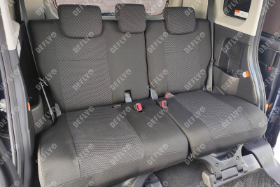 Чехлы на сиденья Toyota Tank/Roomy, Daihatsu Thor, Subaru Justy, 2016-2020, без спинок-столиков, жаккард