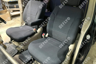 Чехлы на сиденья Honda Stepwgn (RF3, RF4), 2001-2003, 7 мест, жаккард 