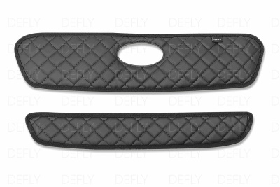 Утеплитель радиатора для Subaru Levorg (VM), 2014-2017, комплектация GT, экокожа черная