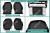 Чехлы на сиденья Hyundai Solaris, 2010-2017, седан, задний ряд 60/40, жаккард 