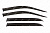 Дефлекторы окон Honda Logo (GA3, GA4, GA5), 1996-2001, хэтчбек, 5 дверей