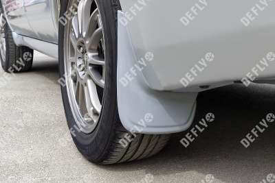 Брызговики универсальные серые, комплект