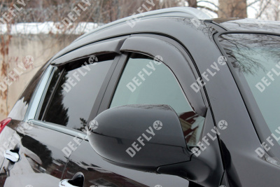 Дефлекторы окон Kia Sportage (SL), 2010-2016