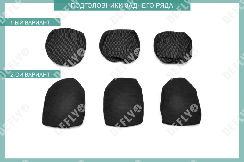 Чехлы на сиденья Lada Largus, 2012-2021, компактвэн (5 мест), задний ряд 60/40, жаккард