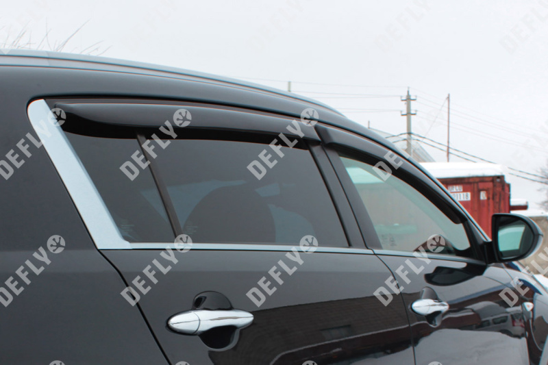 Дефлекторы окон Kia Sportage (SL), 2010-2016