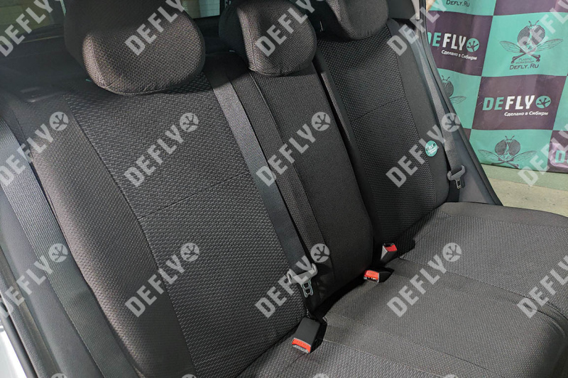 Чехлы на сиденья Kia Rio X-Line, 2017-2022, жаккард 