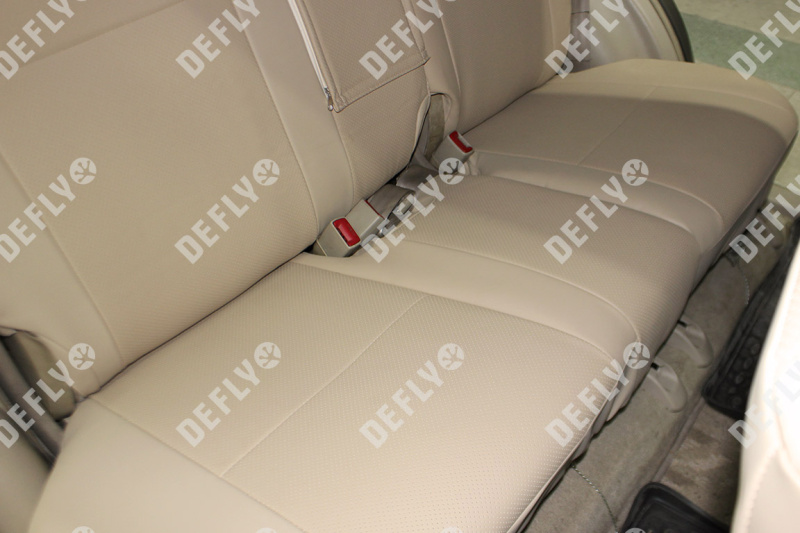 Чехлы на сиденья Toyota Harrier (XU10), 1997-2003, экокожа бежевая