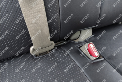 Чехлы на сиденья Honda Stepwgn (RP1-RP5), 2015-2021, 5 мест, вырезы для столиков, экокожа черная