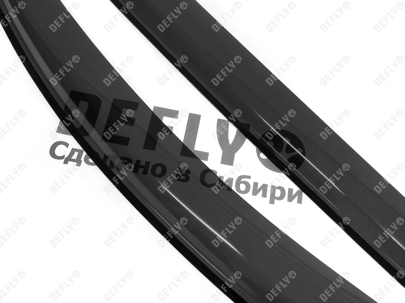 Дефлекторы окон Chery Arrizo 8, 2022-н.в., хромированный молдинг