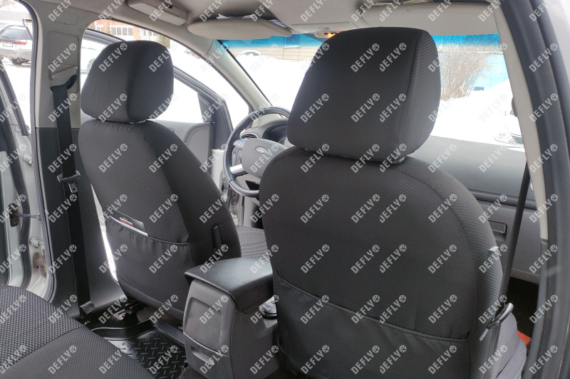 Чехлы на сиденья Ford Focus 2, 2004-2011, жаккард