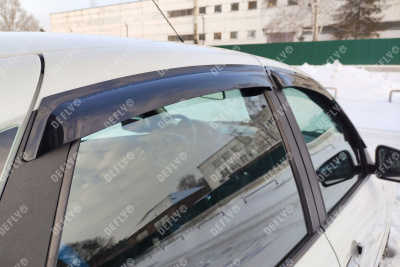 Дефлекторы окон Lada Granta, 2018-н.в., лифтбек