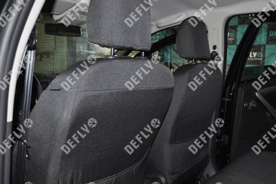 Чехлы на сиденья Renault Duster (HS), 2015-2021, Expression, Privilege, жаккард