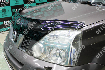 Дефлектор капота Nissan X-Trail (T31), 2007-2015