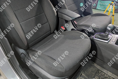 Чехлы на сиденья Kia Rio X-Line, 2017-2022, жаккард 