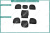 Чехлы на сиденья Toyota Land Cruiser Prado (J120), 2002-2009, левый руль, экокожа черная Чехлы на сиденья Toyota Land Cruiser Prado (J120), 2002-2009, левый руль, экокожа черная