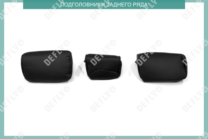 Чехлы на сиденья Toyota RAV4 (XA30), 2005-2013, экокожа черная