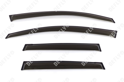 Дефлекторы окон Honda Jazz (GD), 2002-2009
