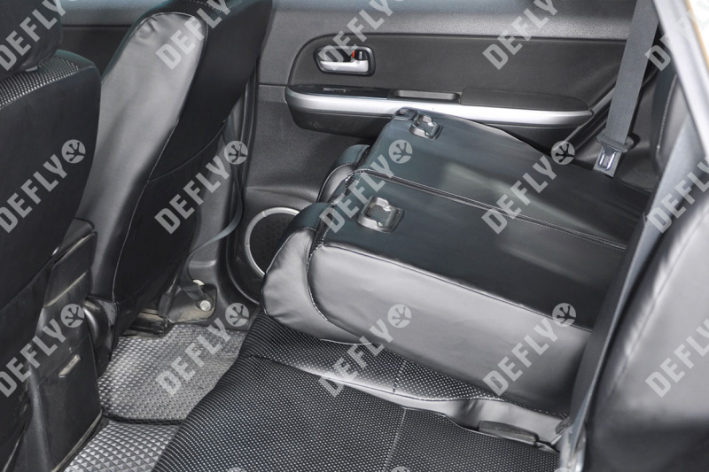 Чехлы на сиденья Suzuki Grand Vitara, 2005-2016, экокожа черная
