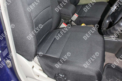 Чехлы на сиденья Nissan X-Trail (T30), 2000-2007, правый руль, жаккард 