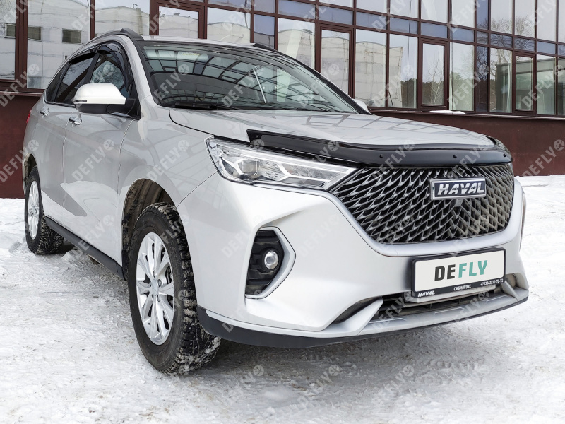 Дефлектор капота NEOFIX Haval M6, 2021-н.в.