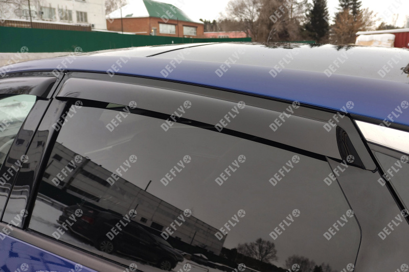 Дефлекторы окон Kia K5 (DL3c), 2020-2024, Китай