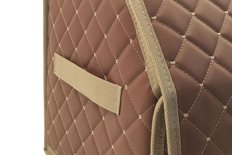 Органайзер для авто 35*29*29 паприка/бежевая отстрочка