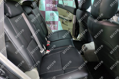 Чехлы на сиденья Lexus RX330 (XU30), 2003-2006, экокожа черная