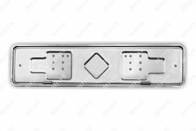 Рамка для номера автомобиля из нержавеющей стали 