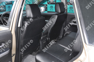 Чехлы на сиденья Suzuki Grand Vitara, 2005-2016, экокожа черная