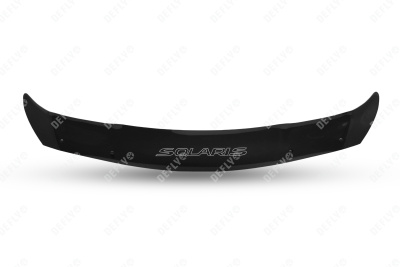 Дефлектор капота Hyundai Solaris, 2014-2017, рестайлинг