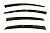 Дефлекторы окон Nissan Bluebird Sylphy (G11), 2005-2012