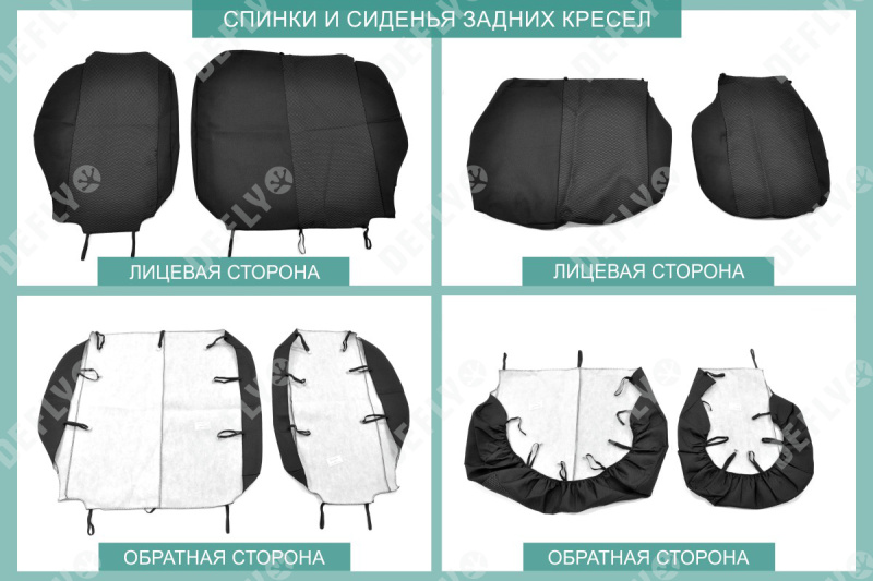 Чехлы на сиденья Lada Priora, 2008-2014 / 2112, 1999-2009, хэтчбек, универсал, дополнительная боковая поддержка, жаккард черный/серый