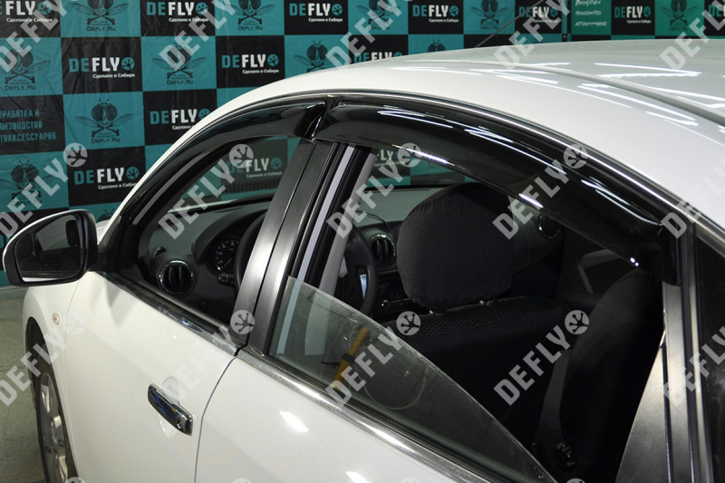 Дефлекторы окон Nissan Bluebird Sylphy (G11), 2005-2012