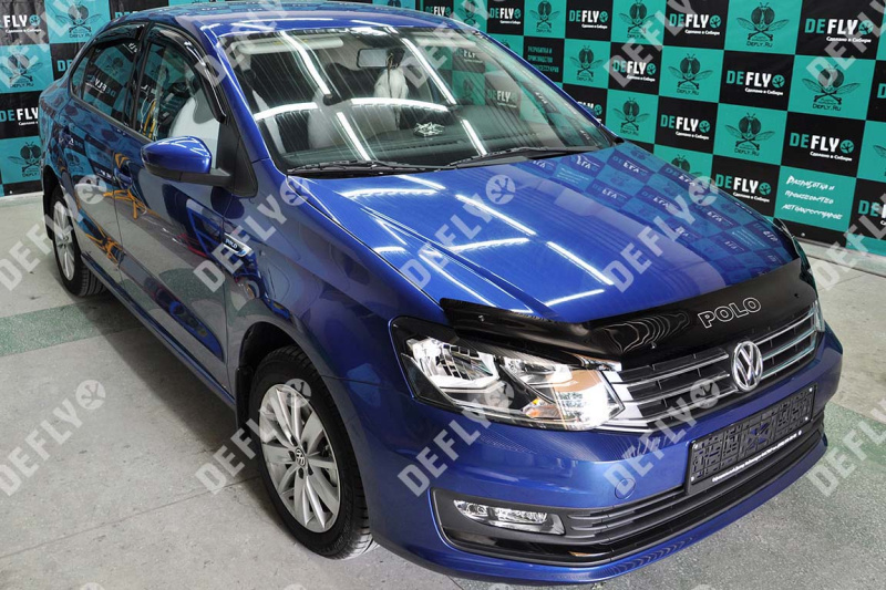 Дефлекторы окон Volkswagen Polo, 2010-2020, седан