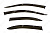Дефлекторы окон Mitsubishi Galant, 1996-2005, седан