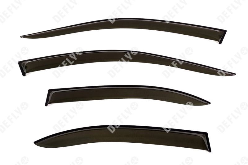 Дефлекторы окон Mitsubishi Galant, 1996-2005, седан