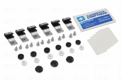 Крепеж для дефлектора капота Defly, комплект 6 шт.