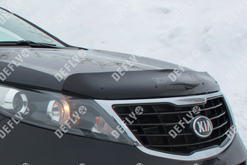 Дефлектор капота Kia Sportage (SL), 2010-2016
