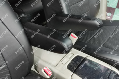 Чехлы на сиденья Lexus RX330 (XU30), 2003-2006, экокожа черная