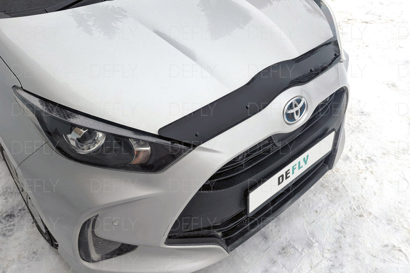 Дефлектор капота NEOFIX Toyota Yaris (XP210), 2019-н.в., хэтчбек