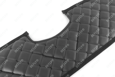 Утеплитель радиатора для Geely Coolray, 2023-н.в., рестайлинг, экокожа черная