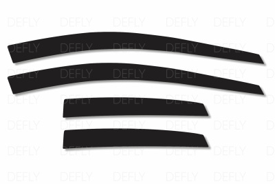 Дефлекторы окон 2D Nissan Note (E13), 2020-н.в., комплект 4 шт.