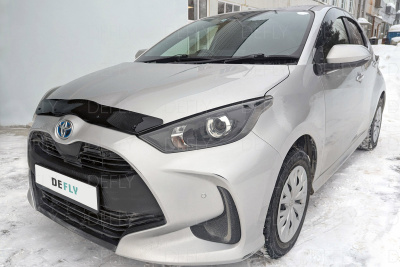 Дефлектор капота NEOFIX Toyota Yaris (XP210), 2019-н.в., хэтчбек