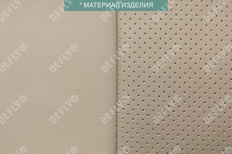 Чехлы на сиденья Toyota Camry (XV30), 2001-2006, экокожа бежевая